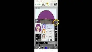 TUTORIAL MEWARNAI RAMBUT || ibisPaint x || #1