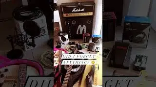 Everything needed for a home recording session? #homerigshare #homerecording #guitarist #pedalboard