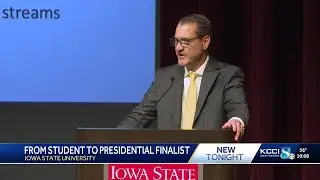 David Cook makes his case to lead Iowa State university as presidential search nears decision