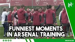 The FUNNIEST Arsenal training ground moments