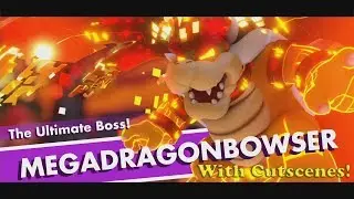 MegaDragonBowser Boss Fight - Mario and Rabbids Kingdom Battle