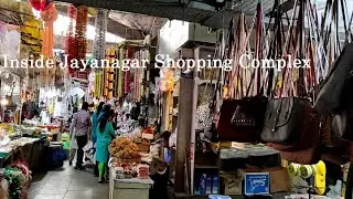 Jayanagar shopping complex | inside market  |Part 2 | Jayanagar 4th block shopping#shahinvlogz