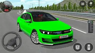 Modifiyeli Passat S&uuml;r&uuml;ş Sim&uuml;lat&ouml;r Oyunu - Pasat City Araba Oyunu - Android GamePlay