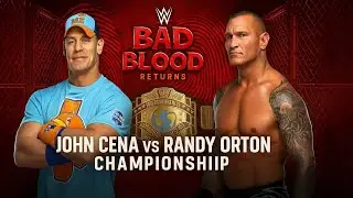 Джон Сина против Рэнди Ортона &ndash; Bad Blood Returns 🔥 | Поединок за чемпионство WWE 2K25