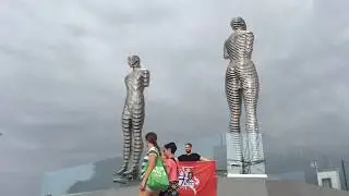 Ali & Nino - Moving Statues of Love - Batumi, Georgia