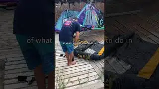 CEREBRAL PALSY WING FOILING PT.1 #wingfoil #surf #motivation #FTERO