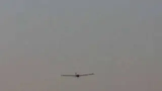Alvin Reed Lands Robert's Coroplast RC plane