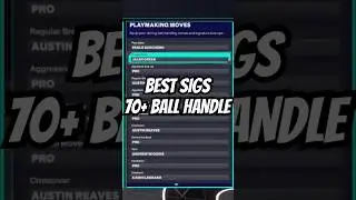 Best Dribble Moves for a 70+ Ball Handle! #nba2k25 #2k25 #nba2k25bestdribblemoves #nba2k