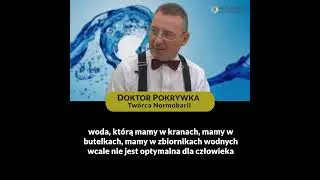 Czy pijesz wodę optymalną dla zdrowia? - Doktor Pokrywka