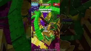 Tropical Mint Sprinkler  in Grow a Garden Roblox🌿💧 #shorts #growagarden