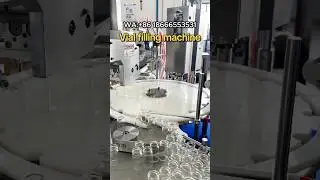 Fully automatic vial filling machine - pharmaceutical industry#machine #drug #pharmaceuticals