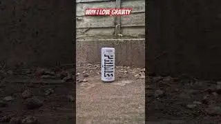 Why i LOVE gravity #science #gravity #prime #shorts #energydrink #destruction #recycle