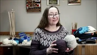 Knitted Yoked Sweater Inspiration: Becca's Yarns