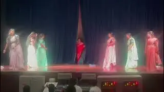 Continuous performance of group dance IT dept BRECW