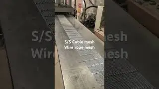 Stainless steel wire rope mesh
