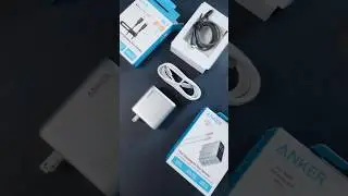 Unboxing and colorgrading Anker Charger 140W and USB-C to Lightning Cable