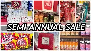BATH & BODY WORKS SUMMER SALE SHOP WITH ME VLOG!