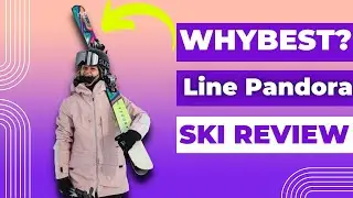 Best All-Mountain Powder Skis for Women's || Line Pandora Ski Review