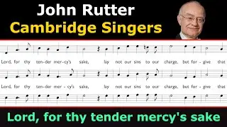 Richard Farrant - Lord, for thy tender mercy's sake (Cambridge Singers)