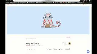 Selling Cryptokitty with new Metamask