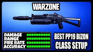 NEW OVERPOWERED PP19 BIZON CLASS SETUP IN WARZONE! BEST PP19 BIZON CLASS SETUP!