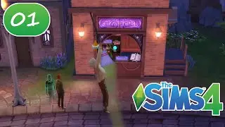 Founders First Broomride!! | EP.1 | Immortal Dynasty Challenge | The Sims 4