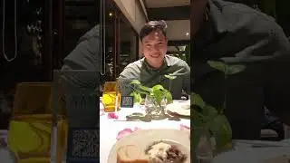 6-course set menu at SAMIRA. Full video and review on our channel @MaineyEnard  🧡 #samira #anya