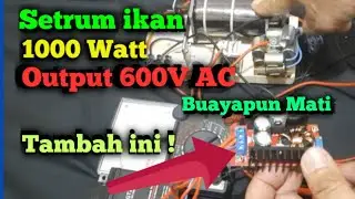 Setrum ikan 1000 Watt 600 Volt ac. Link di diskripsi