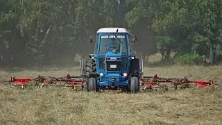 POV Kehren mit einem Ford 7710 Turbo Gen.2 und einem Fella TH 8608 / 1. Heu Schnitt 2021 !