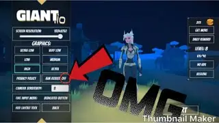 Giant.io online gameplay but without aim assist(warning dont try this your self or you suck)