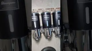 Wall Mounted Shower Pump Dispenser Review: Great Upgrade for a Hotel-Style Luxury Bathroom Setup