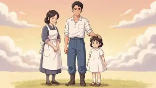 A Quiet Day in the Countryside | A Cozy Ghibli-Style Family Story #ghiblistyle #cozyanime #anime 