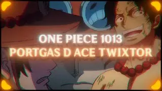 One Piece 1013; Ace 🤠 (4K, 960 FPS) Flowframes / Twixtor / Interpolation