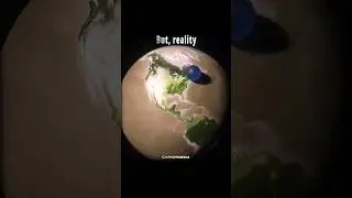 Humans think earth has more water than land #shorts #water #space #hydrosphere #waterresources