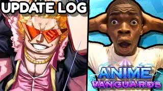 This Update Is PACKED With Content!! | Anime Vanguards Update Log 10 Part 2 Reaction