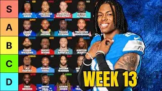 Top 36 Running Back Rankings For Week 13 Fantasy Football