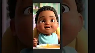 Cute Baby ASMR Eating 🍲 #asmr #cuteasmr #aibaby #hulk #hulkstory #oddlysatisfying #shorts