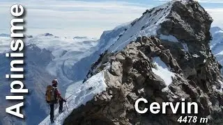 Cervin Cervino Matterhorn 4478 m Travers&eacute;e Lion H&ouml;rnli