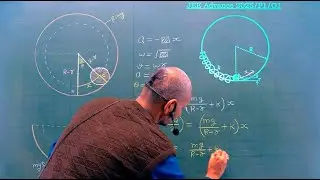 JEE Advance 2025 Solution || SHM || P1/Q1 || Force Method ||