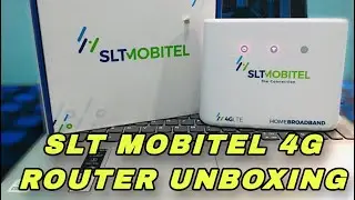 Unboxing and setup SLT MOBITEL 4G router |sri lanka🇱🇰