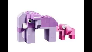 Elephant (how to build) | LEGO CLASSIC 10717