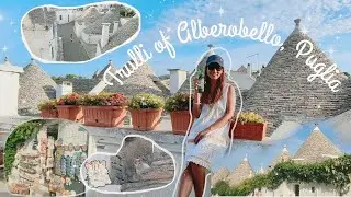 Alberobello Trulli🏕️Puglia during peak season| August 2022 |4K + Drone