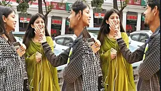 modi ji 🤣 funny questions asking beautiful Girls |bcwithshivam