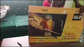 GLD TV,  I gifted myself a tv: Unboxing