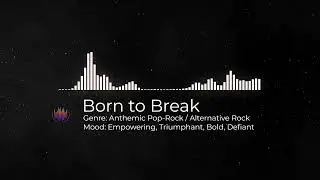 Born to Break: Epic Anthemic Rock-Pop | Unstoppable Energy - Copyright Free AI Music