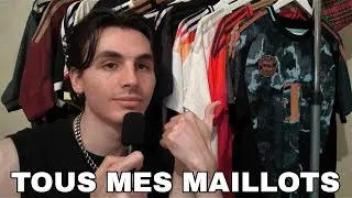 ASMR : MA COLLECTION DE MAILLOTS DE FOOT ⚽