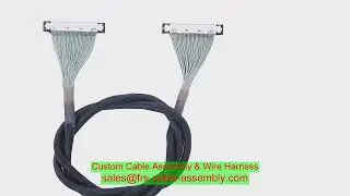 micro-coaxial cable assembly 4-channel rohs reach Solar Outdoor Light Harness