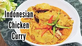 Kare Ayam/Menu Lebaran / Indonesian Chicken Curry Recipe