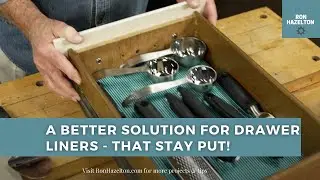 A Better Solution For DIY Drawer Liners that Stay Put & Keep Loose Items From Shifting