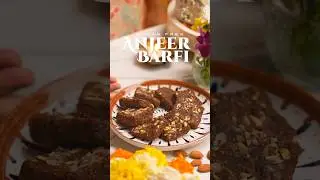 Sugar free Anjeer Barfi recipe #easyrecipes #chefnehal #shorts #diwalirecipe #diwalispecial #food
